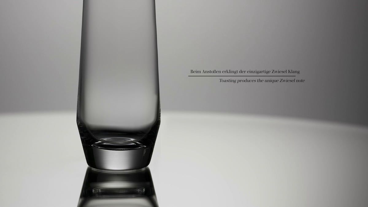 Einzigartiger Klang beim Anstoßen: Longdrinkglas Pure von Schott Zwiesel