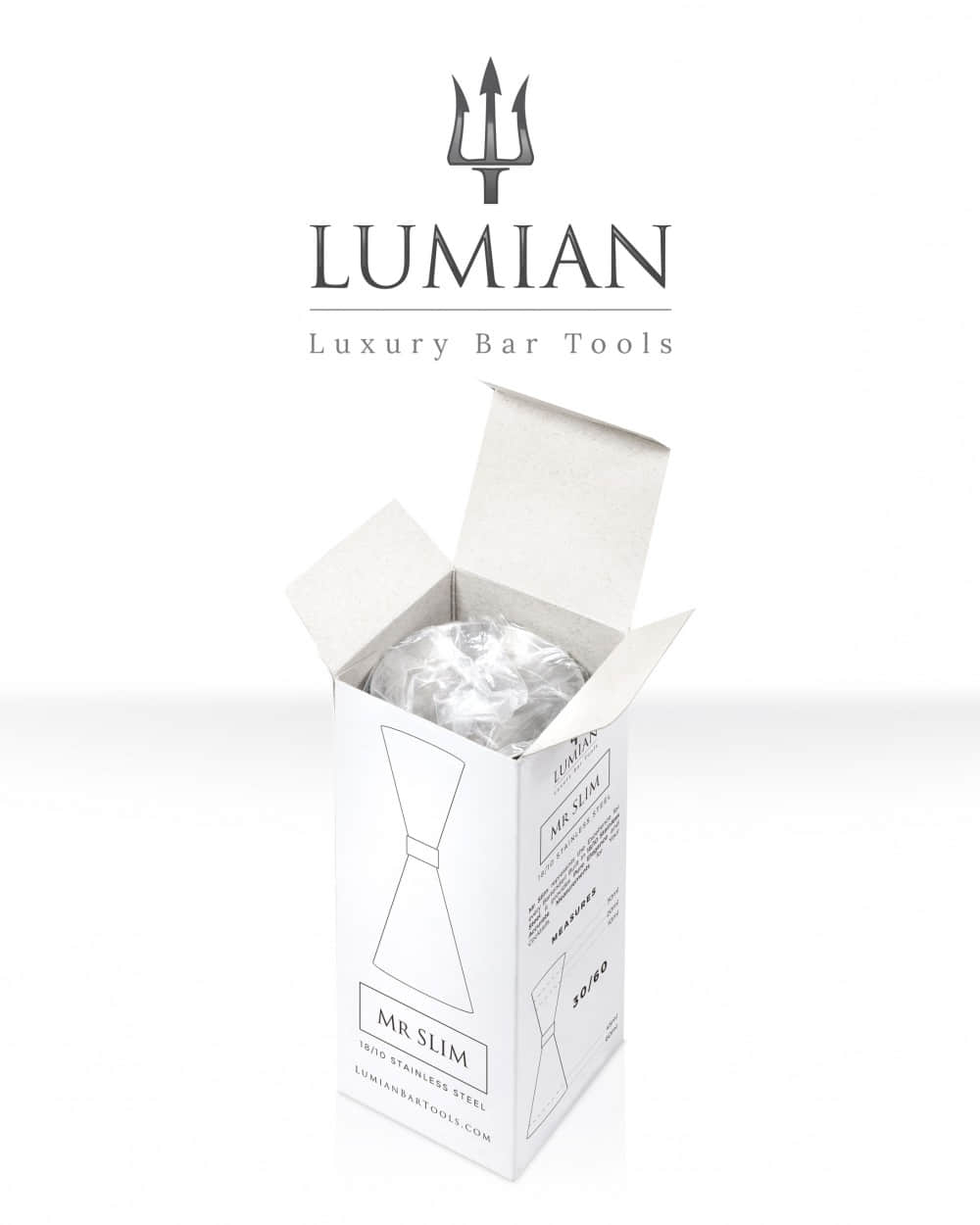 Cocktail Barmaß Mr Slim Black Ruby Geschenkbox